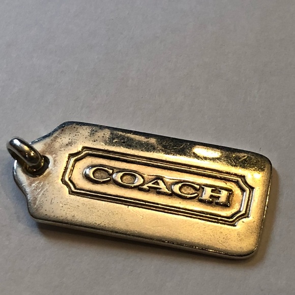 Coach Jewelry - Coach Pendant Silver
